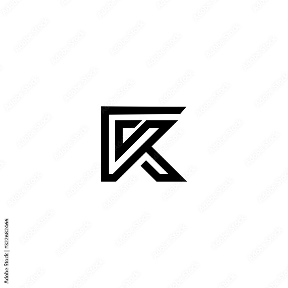 FK F K Logo Icon Vector Template FK F K Logo Icon Vector Template
