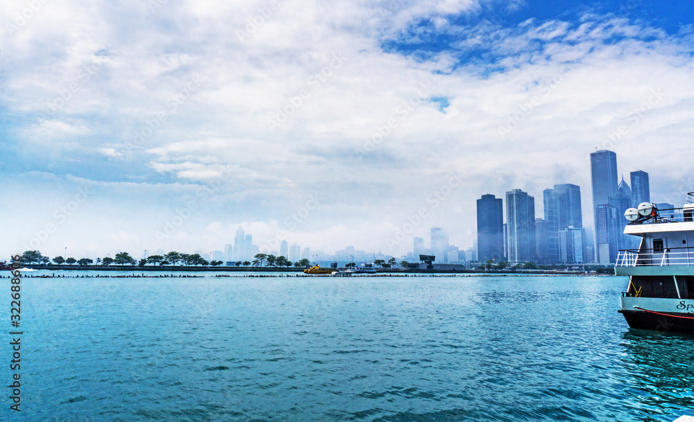 Chicago cityscape, USA Chicago cityscape, USA