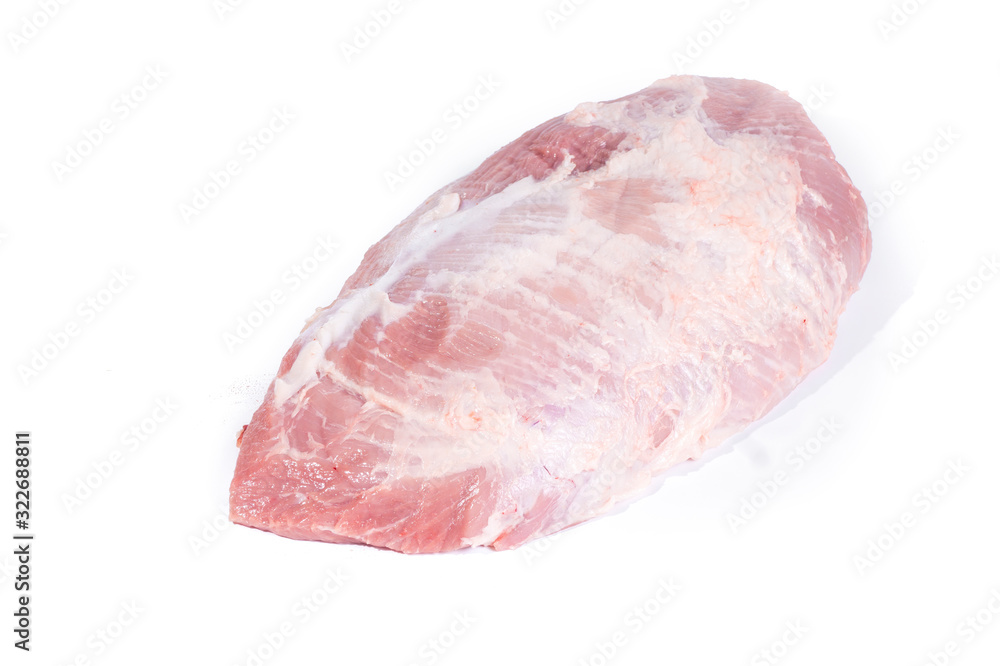piece of raw meat piece of raw meat