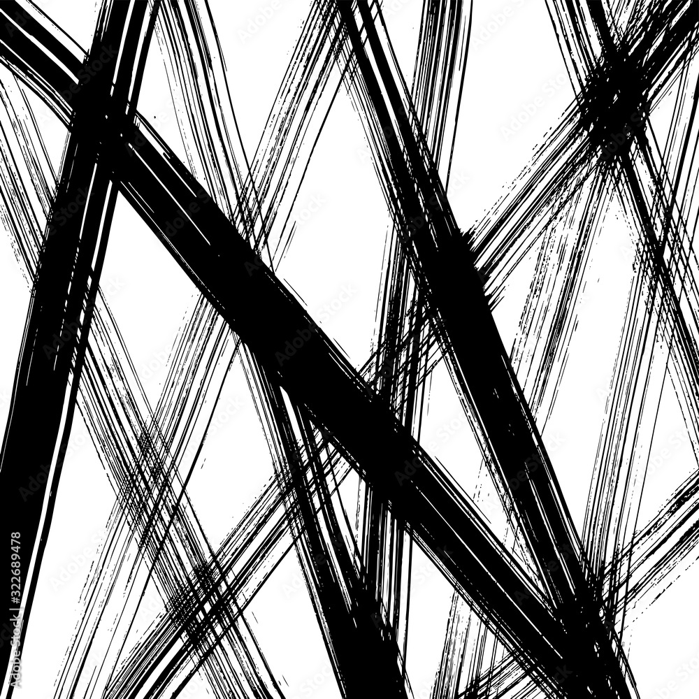 Obraz premium Abstract background. Grunge brush pattern. Texture. Vector.