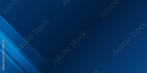 Abstract gradient rectangle blue background