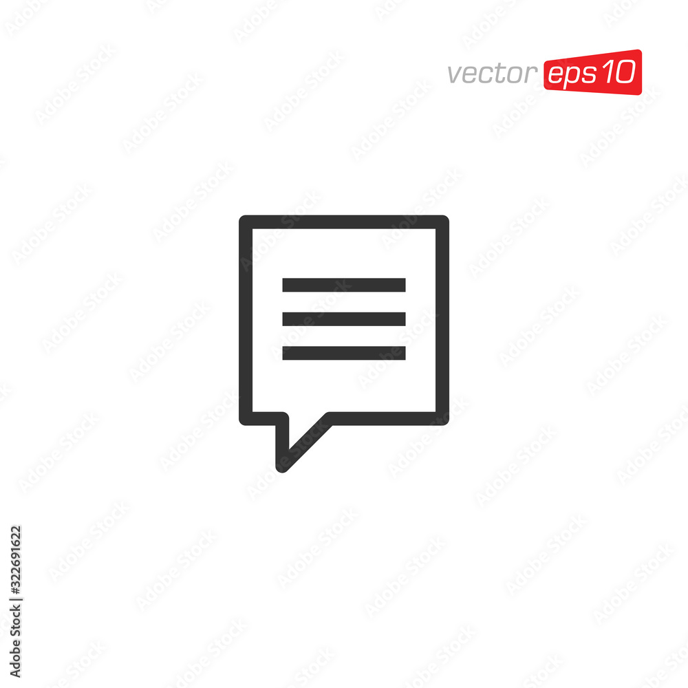 Talk and Chat Icon Design Vector Talk and Chat Icon Design Vector