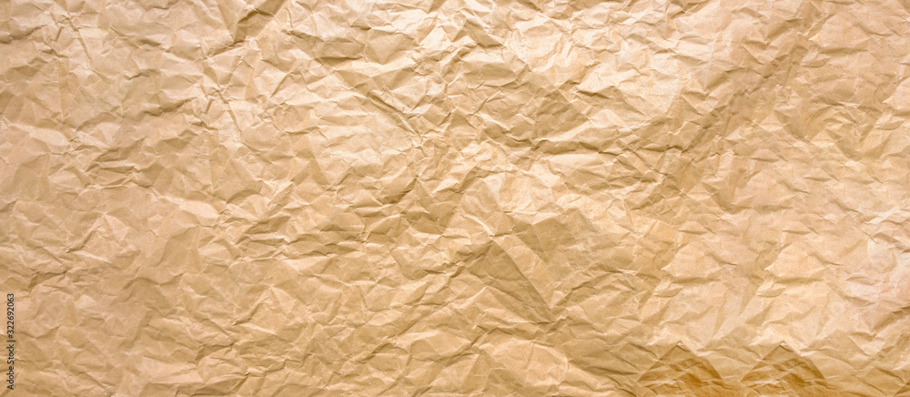 Fototapeta premium Old texture brown yellow style vintage cardboard sheet of empty paper background.