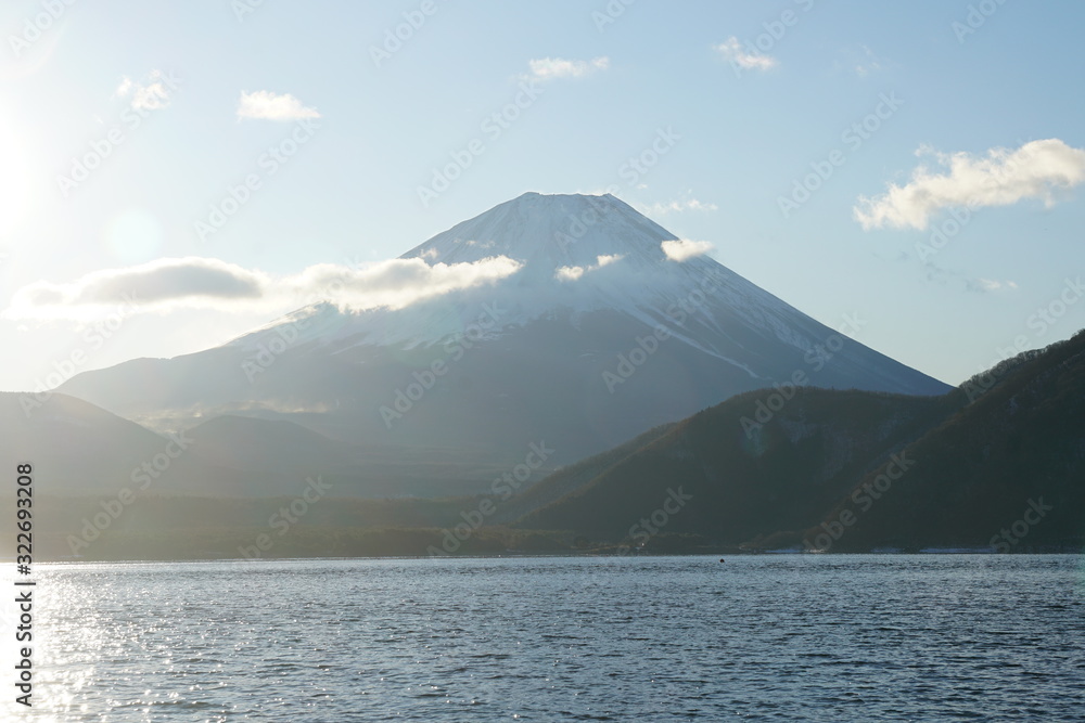 Mt. Fuji and Lake Motosu