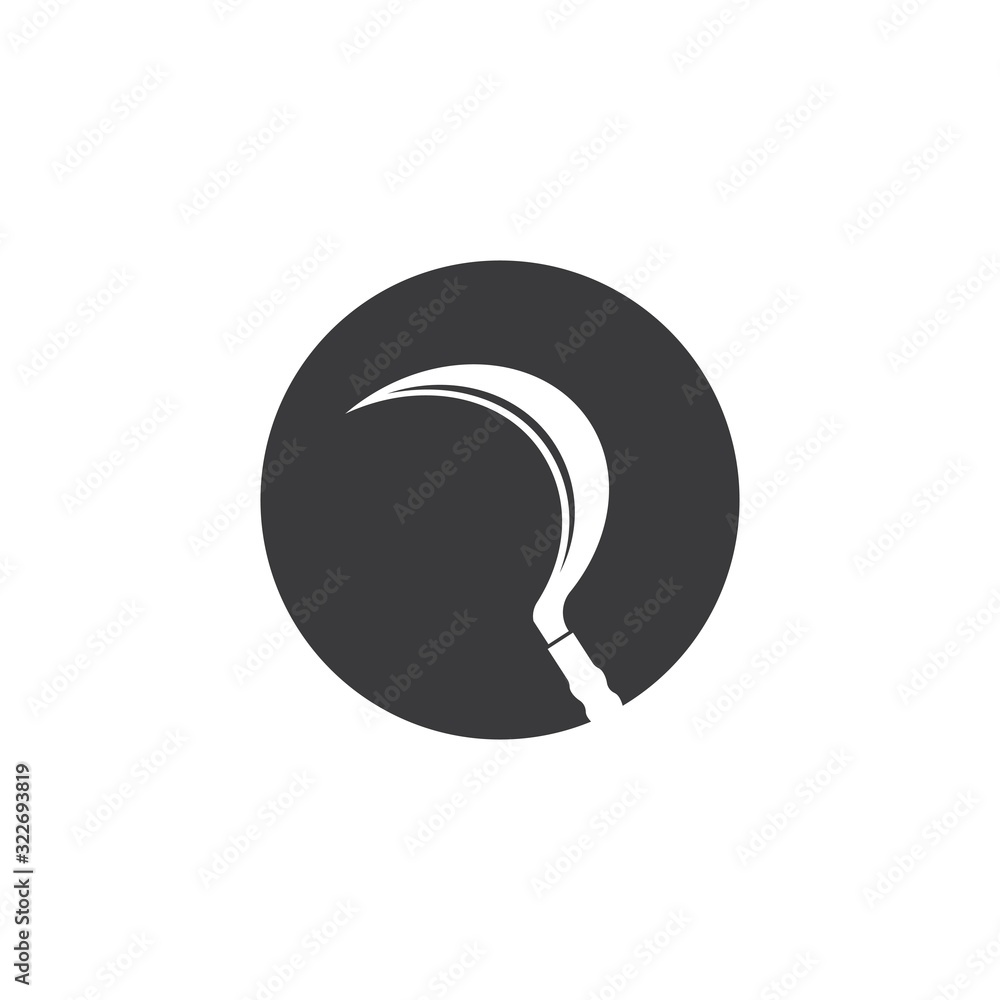 sickle icon vector illustration design sickle icon vector illustration design
