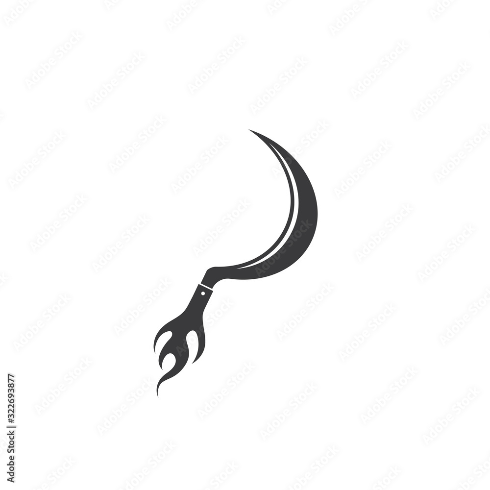 sickle icon vector illustration design sickle icon vector illustration design