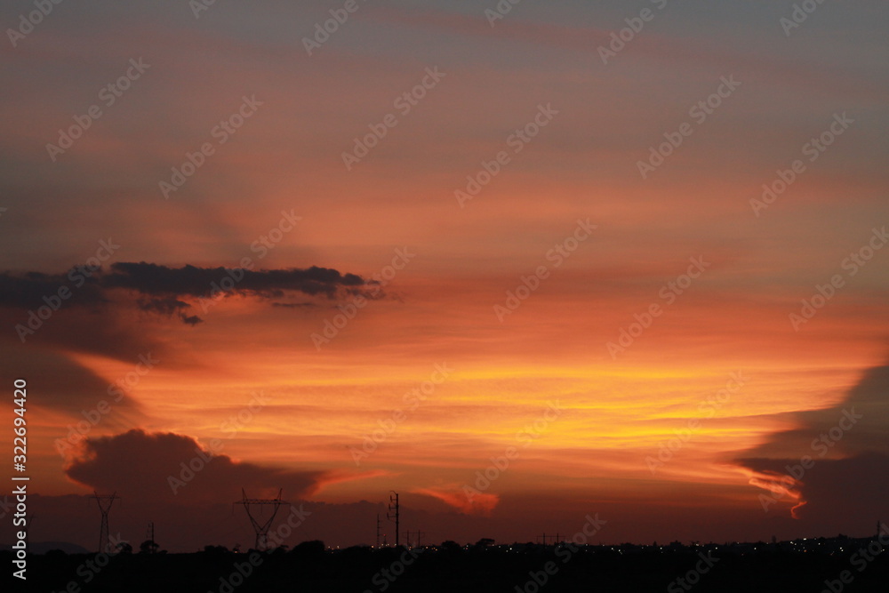 Fototapeta premium sunset
