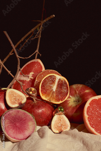 fruit with rings