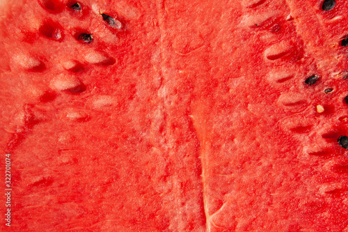 Texture of red ripe watermelon