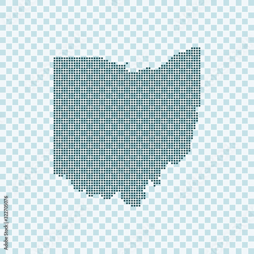 map of Ohio