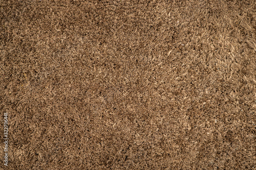 Textured brown mat 