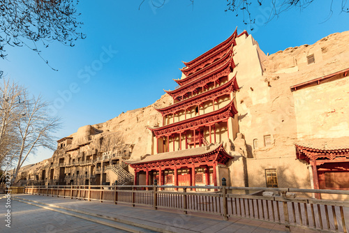 World Cultural Heritage Dunhuang Mogao Grottoes photo