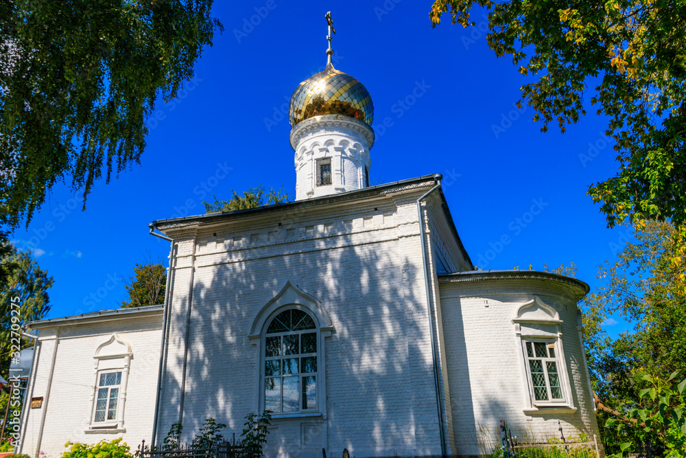Church of Holy Martyrs Guriy, Samon and Aviv in the village Karacharovo near Murom, Russia