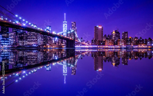 Fototapet New York City cityscape,USA
