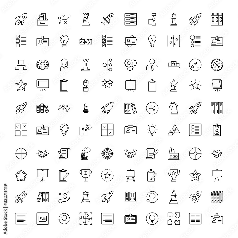 Business icon set Business icon set