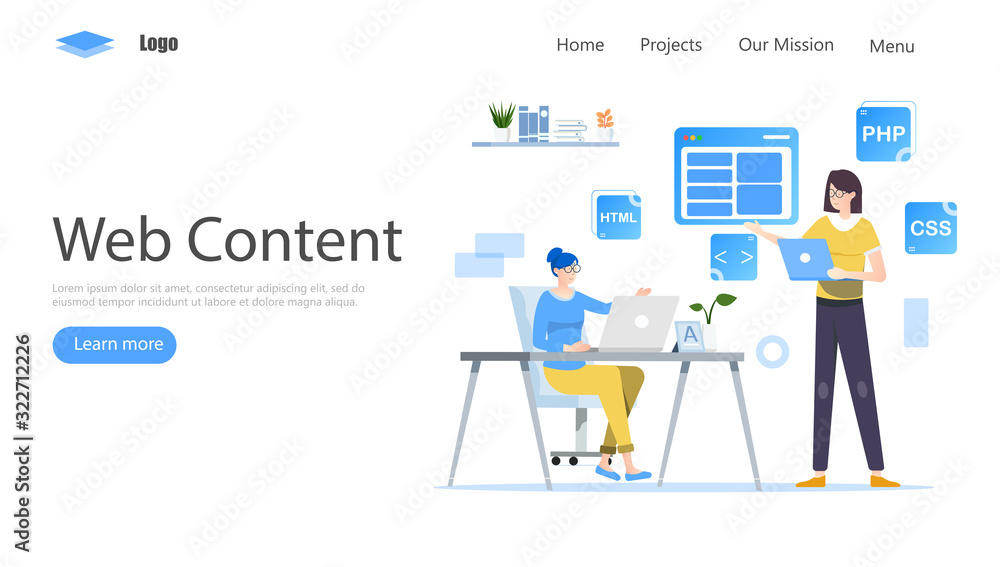 Programmer and Engineering Development Vector Illustration Concept ...
