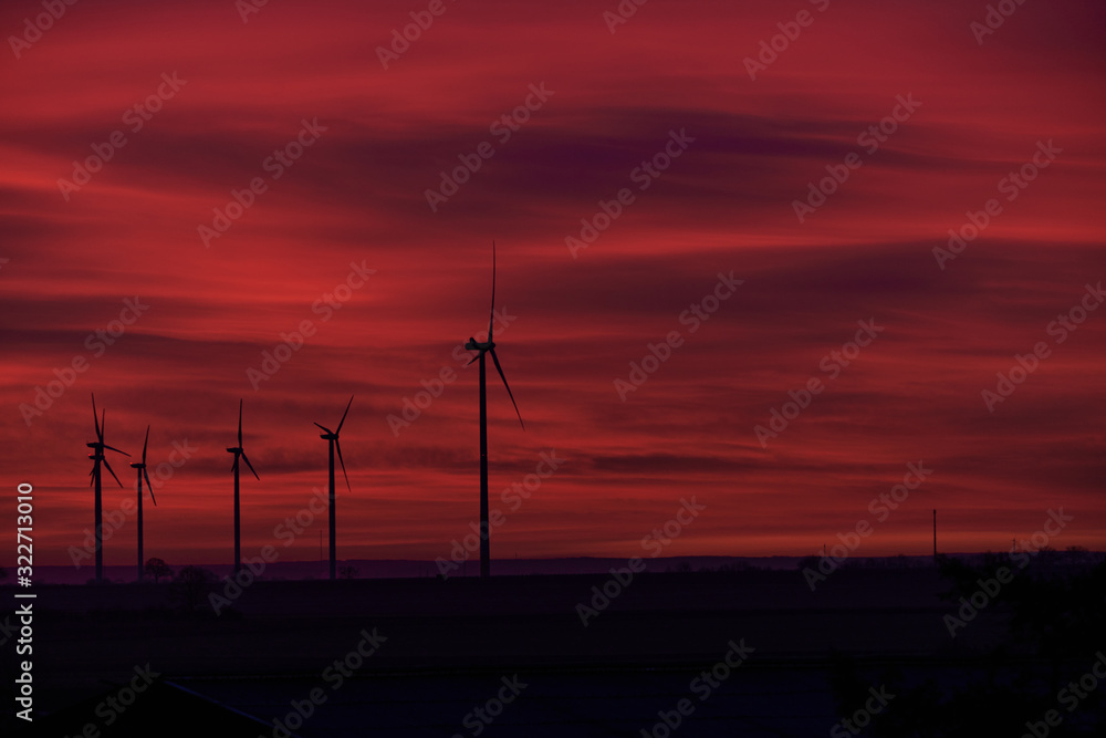 Obraz premium Éolienne