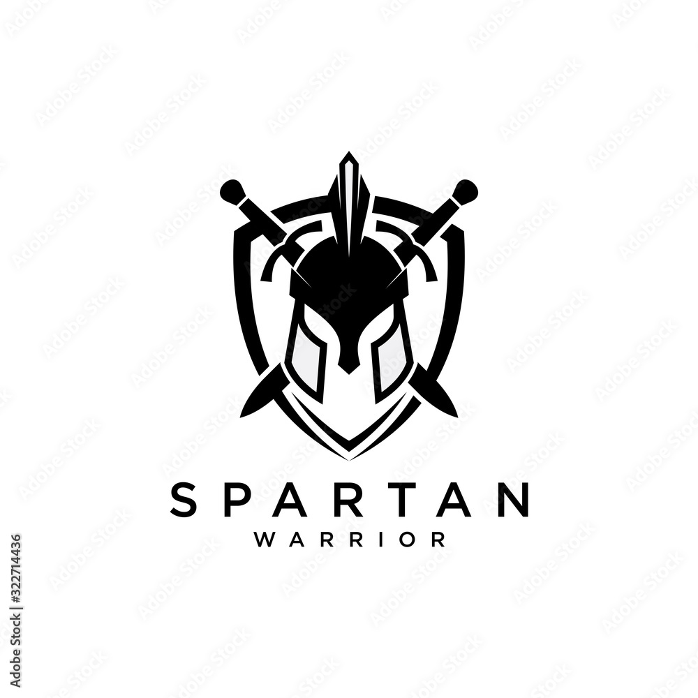 Spartan Logo Vector, Spartan Helmet, Head protection, warrior, soldier ...