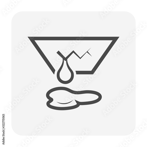ceiling damage icon