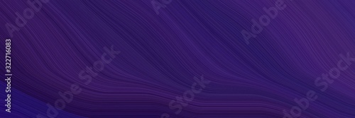 moving header design with very dark violet, very dark blue and dark slate blue colors. fluid curved lines with dynamic flowing waves and curves