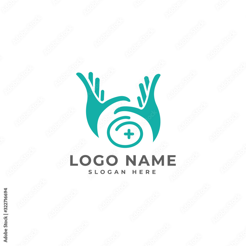 medical care logo design template full vector medical care logo design template full vector