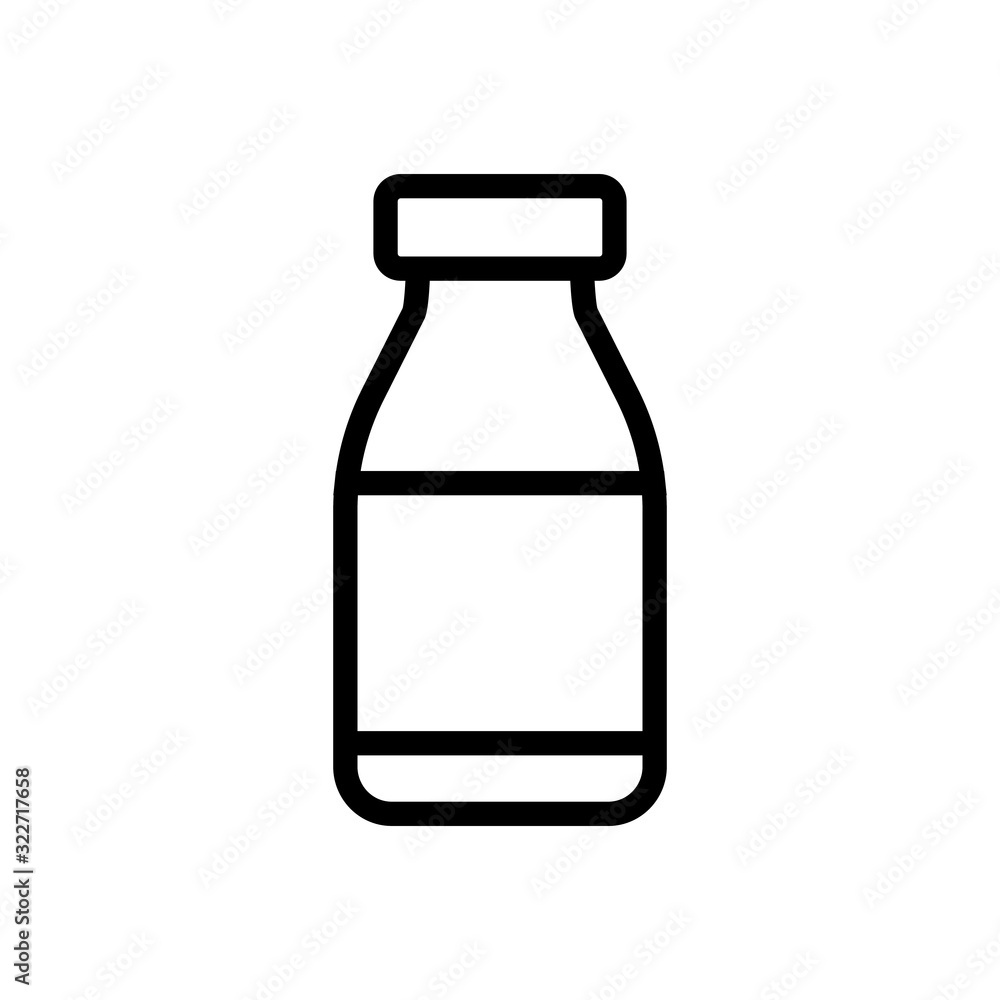 Lime juice icon vector. Thin line sign. Isolated contour symbol illustration Lime juice icon vector. Thin line sign. Isolated contour symbol illustration