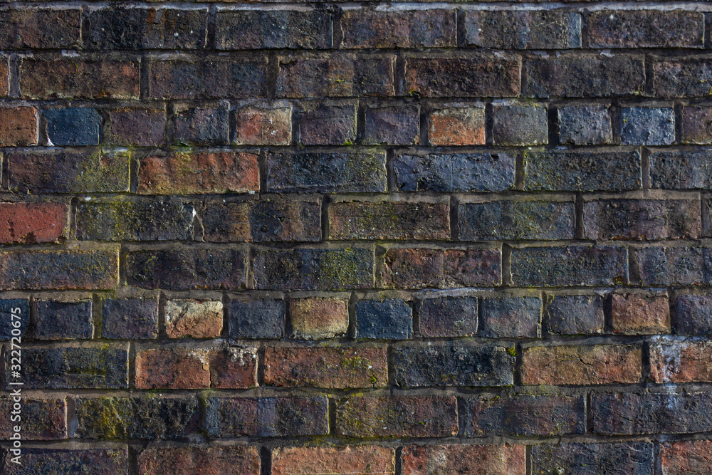 Naklejka premium An Old Brick Wall Texture