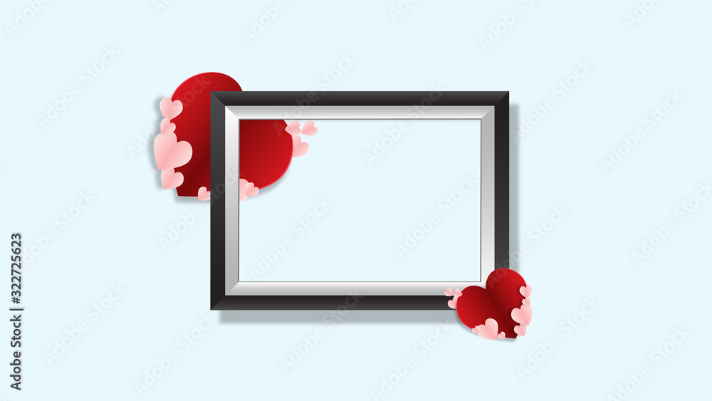 frame with heart frame with heart