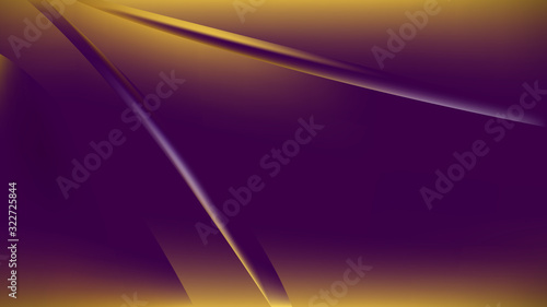 Purple and Gold Abstract Background