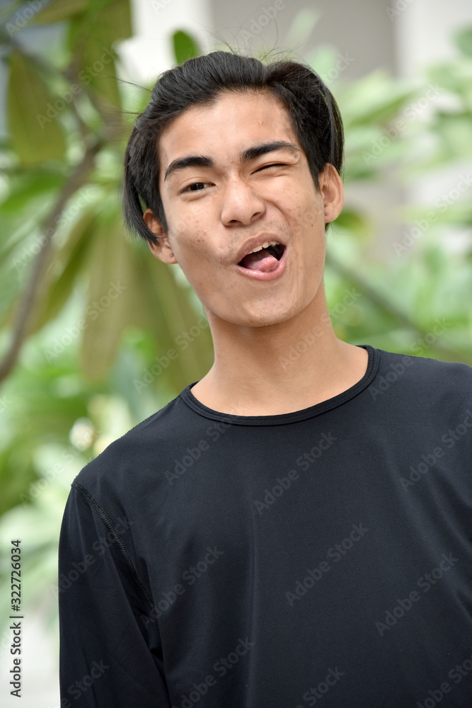A Goofy Young Filipino Person A Goofy Young Filipino Person
