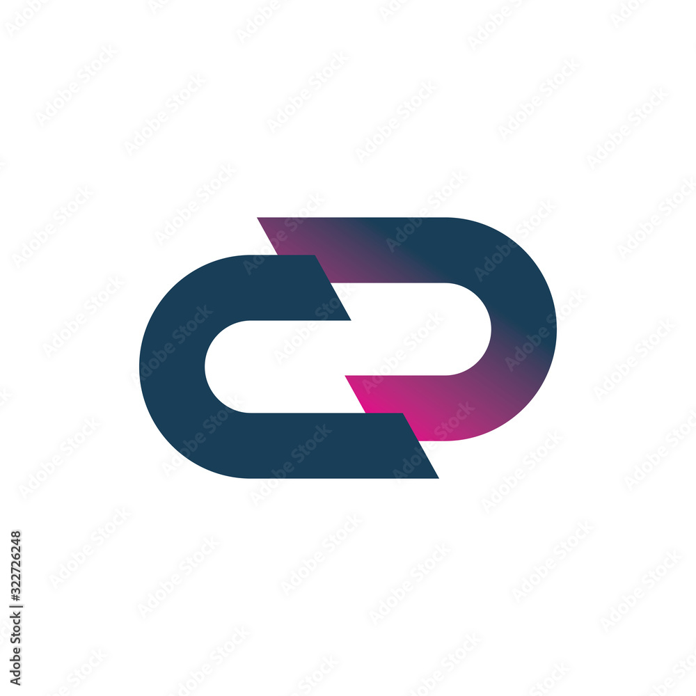infinity color line ellips logo design infinity color line ellips logo design