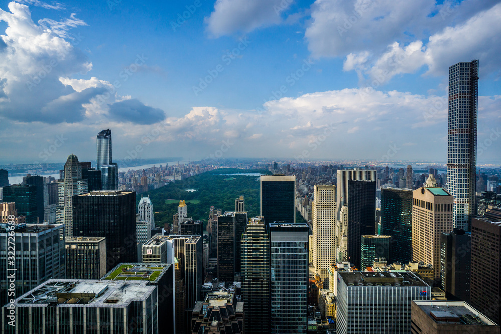 New York City cityscape,USA