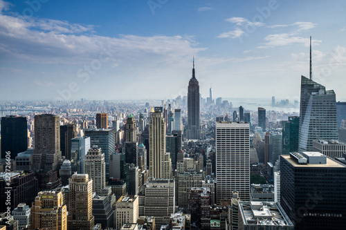 New York City cityscape USA