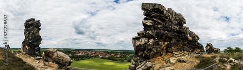 Die Teufelsmauer im Harz