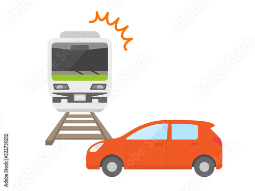 電車と自動車の事故
