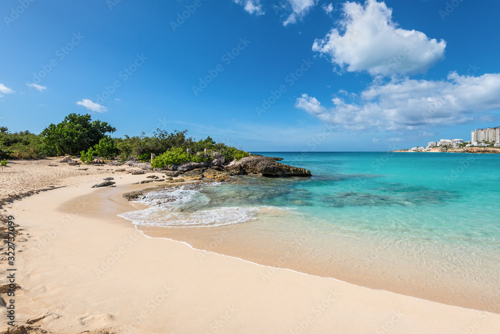 Mullet Bay Beach, Sint Maarten, Caribbean