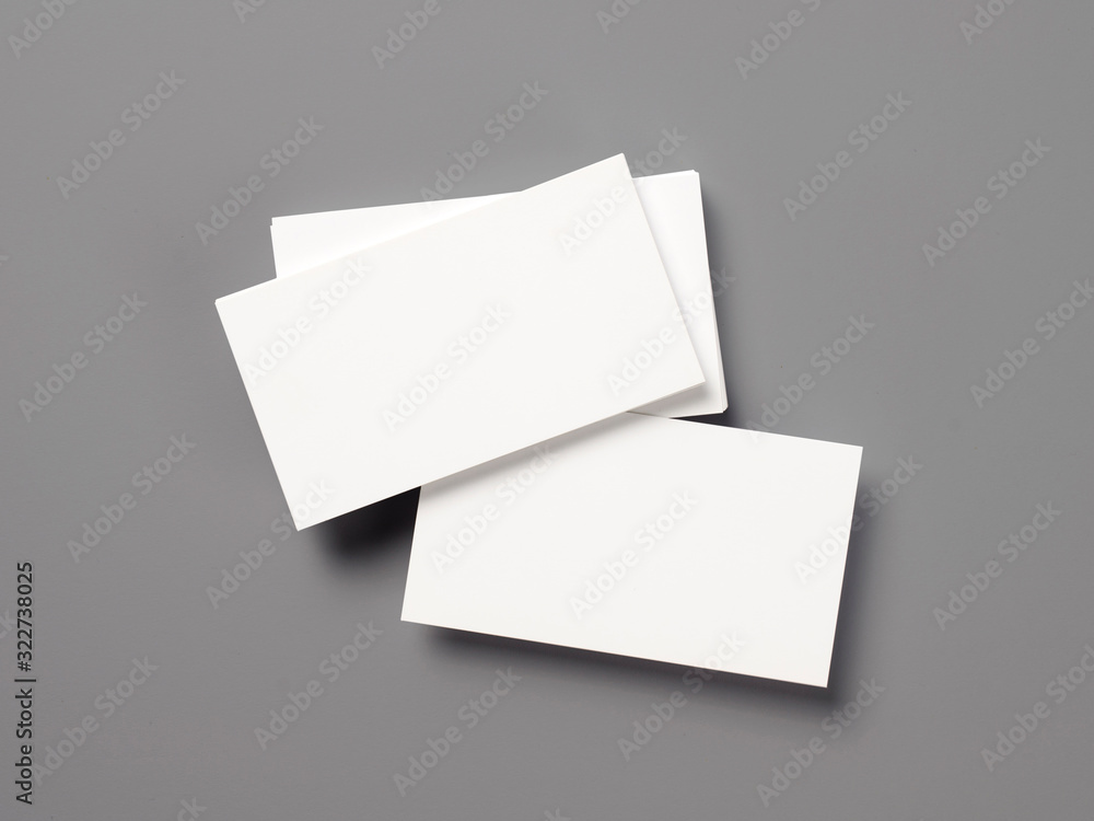 Blank business cards on textured backgroun Blank business cards on textured backgroun