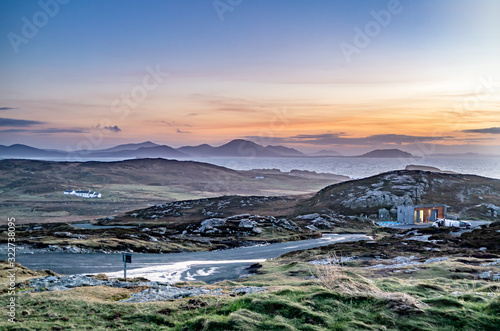 Rugged landscape at Malin Head in County Donegal - Ireland