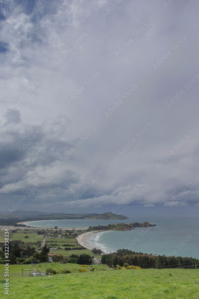 East-coast of South Island New Zealand near Palmerston