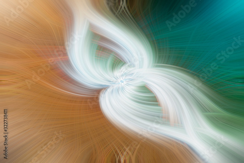 An abstract background with lines of different colors