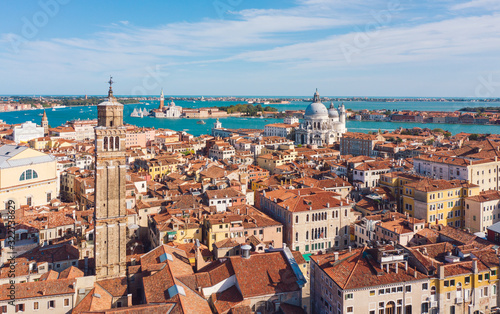 aerial view of Venice, Italy