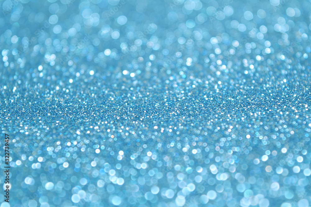 Premium Photo  Abstract blue glitter background shiny glitter bokeh  abstract glittering  blue glitter with golden christmas lights and shiny  sparkling background