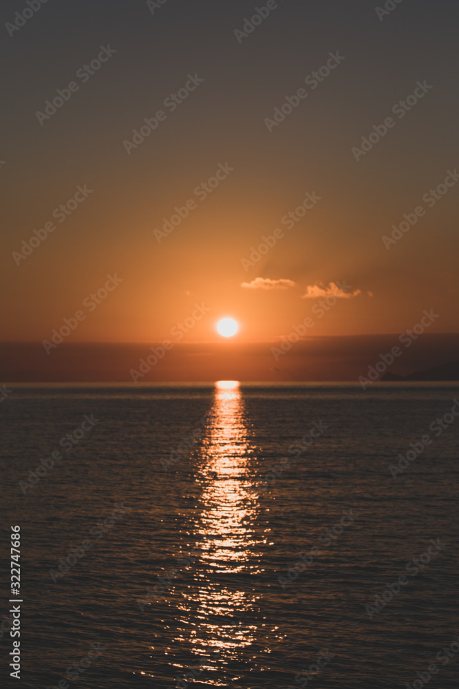 Islands of Greece sunset 2