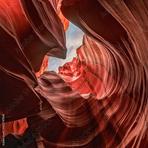 upper antelope canyon in Arizona