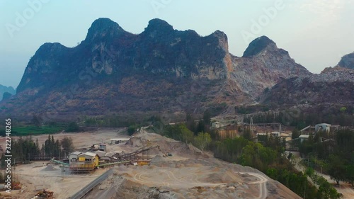 Khao E-bid, Switzerland, a new Thailand marker in Khao Yoi District, Phetchaburi Province. photo