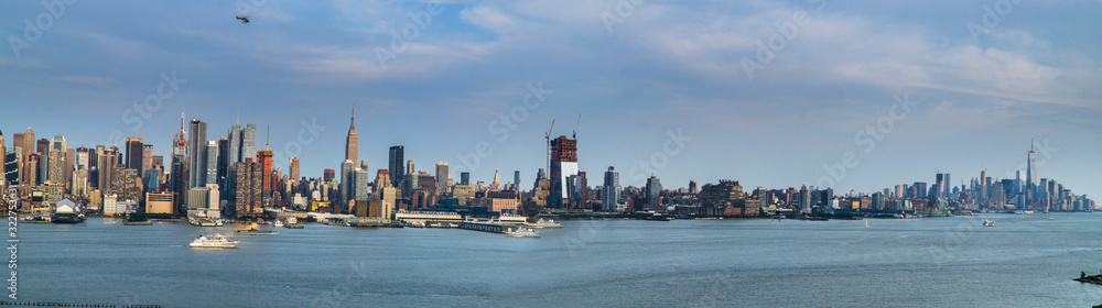 Naklejka premium NewYork City cityscape,USA