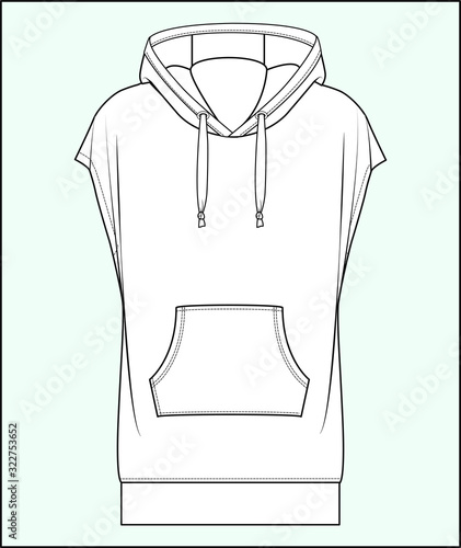 hoodie sweatshirt design templates, hooded, vector