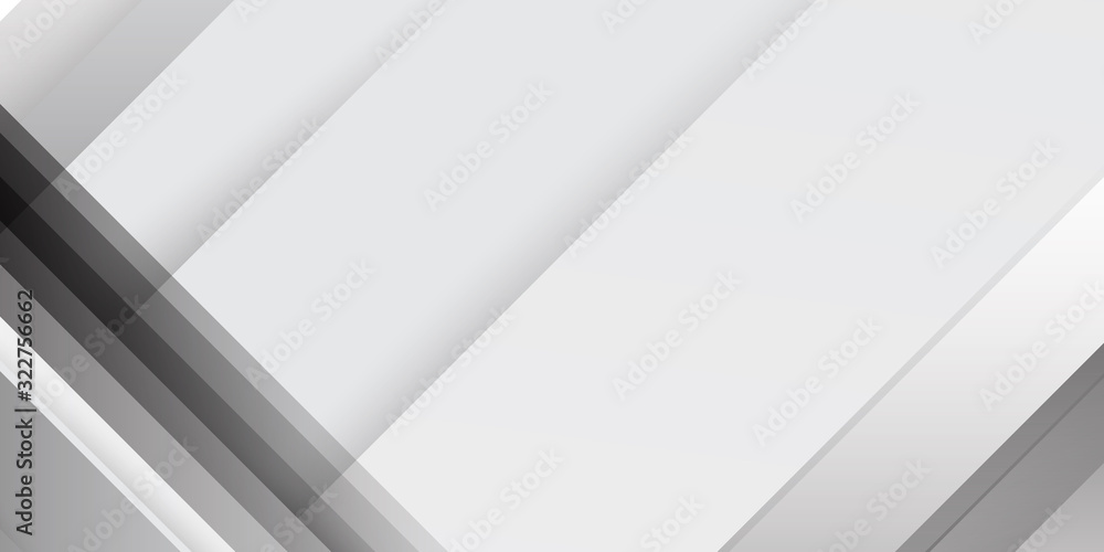 White Grey Line Cut Paper Abstract Background. layer element vector for presentation design. Suit for business, corporate, institution, party, festive, seminar, and talks.
