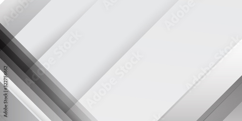 Wallpaper Mural White Grey Line Cut Paper Abstract Background. layer element vector for presentation design. Suit for business, corporate, institution, party, festive, seminar, and talks. Torontodigital.ca