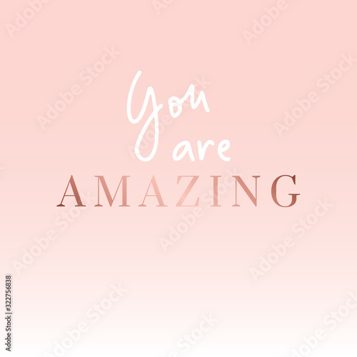 Hand Lettering Inspirational Vector Quote